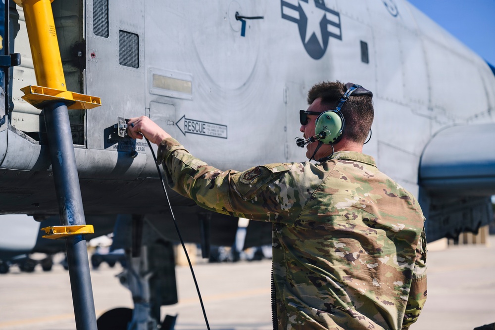 442d Fighter Wing generates aircraft for close air support exercise