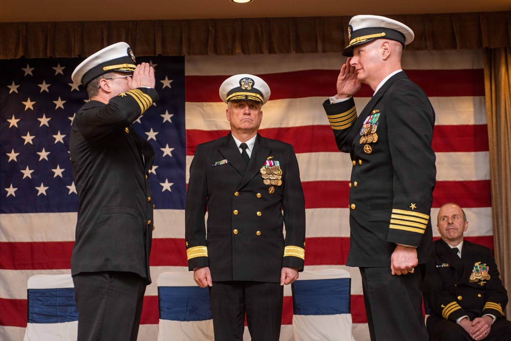 Naval Base Kitsap-Bangor Hosts Change of Command Ceremony