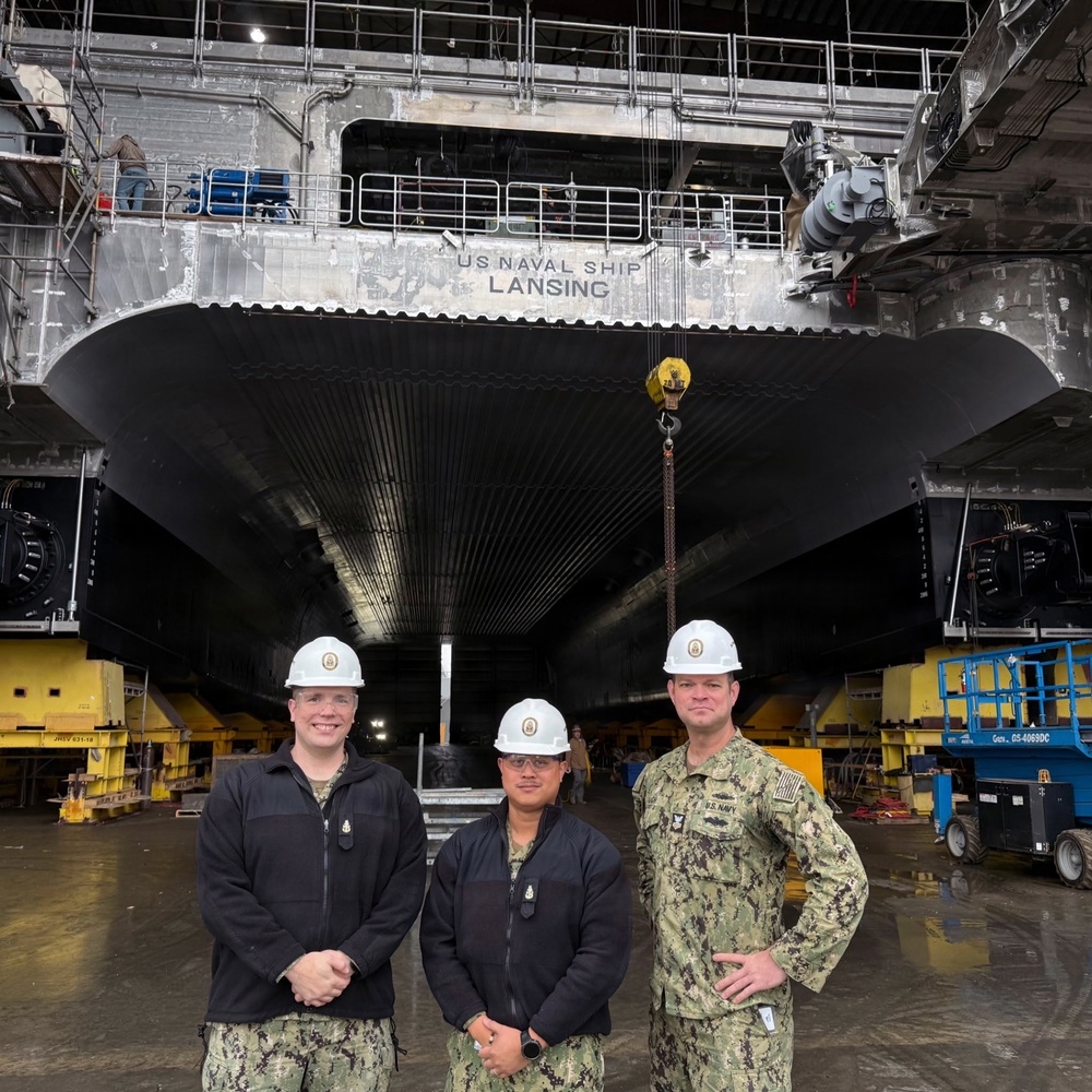 NAVSUP FLC Jacksonville Sailors provides support to future USNS Lansing