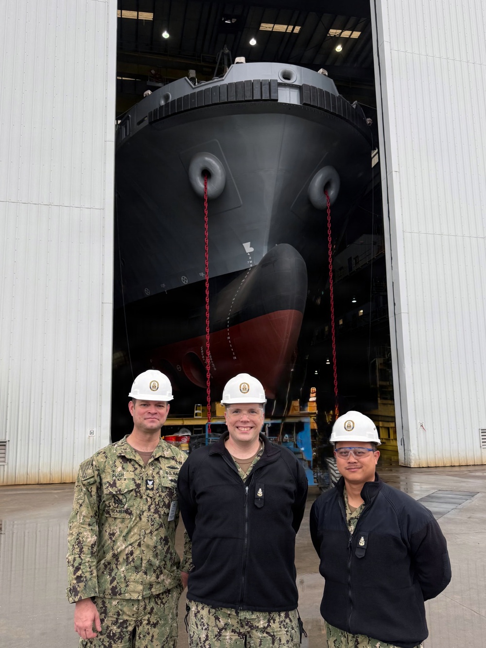 NAVSUP FLC Jacksonville Sailors provides support to future USNS Lansing