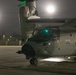 Navy VRM 40 Sailors landing CMV-22B Osprey