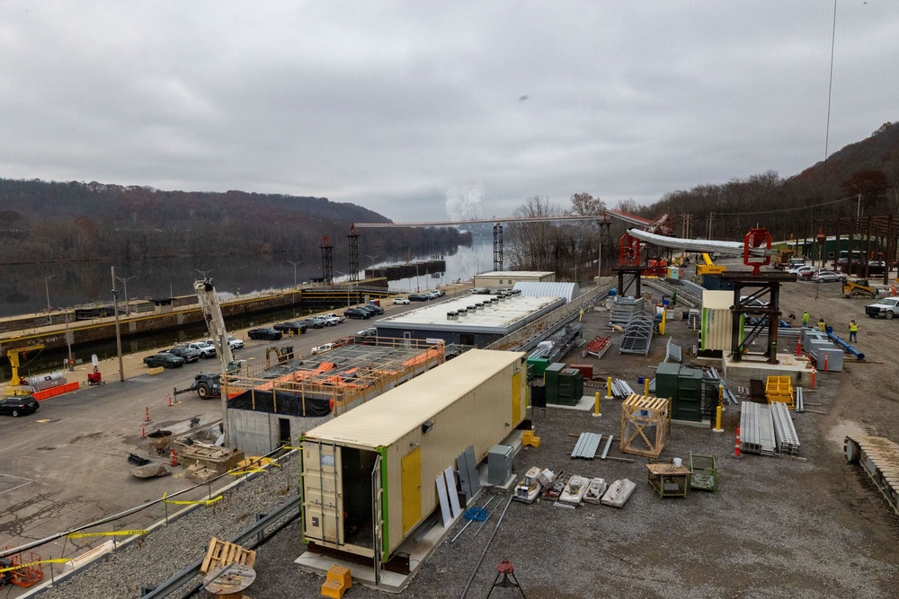 Montgomery Lock and Dam Project Continues Making Significant Progress