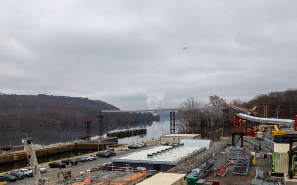 Montgomery Lock and Dam Project Continues Making Significant Progress