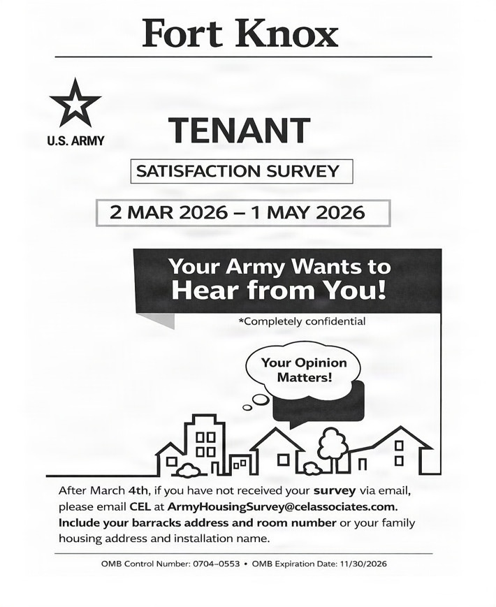 Annual housing tenant satisfaction survey to go live March 2