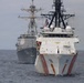 US Coast Guard and Navy participate in joint patrol in the Bay of Port-au-Prince