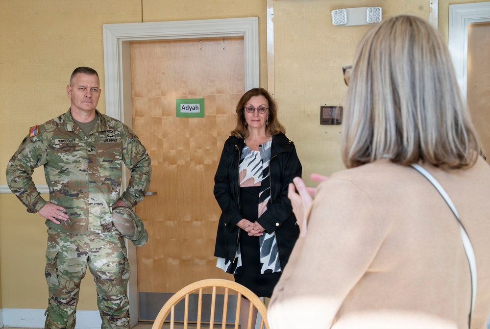 Ohio National Guard senior leadership team visits community partners