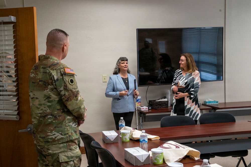 Ohio National Guard senior leadership team visits community partners
