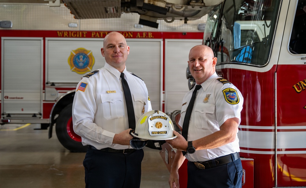 Wright Patterson Fire Department Promotion Ceremony