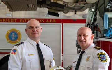Wright Patterson Fire Department Promotion Ceremony