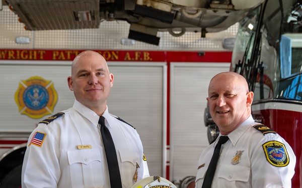 Wright Patterson Fire Department Promotion Ceremony