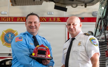 Wright Patterson Fire Department Promotion Ceremony