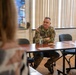 Ohio National Guard senior leadership team visits community partners