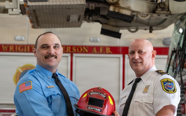 Wright Patterson Fire Department Promotion Ceremony