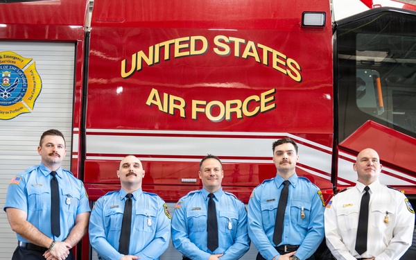 Wright Patterson Fire Department Promotion Ceremony