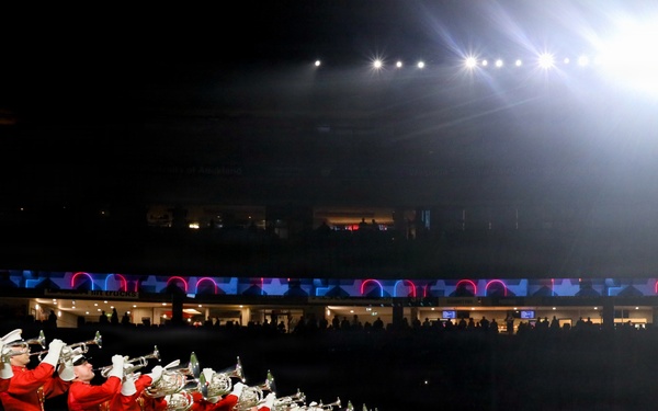 "The Commandant's Own" Continue Tour with the Royal Edinburgh Military Tattoo in New Zealand