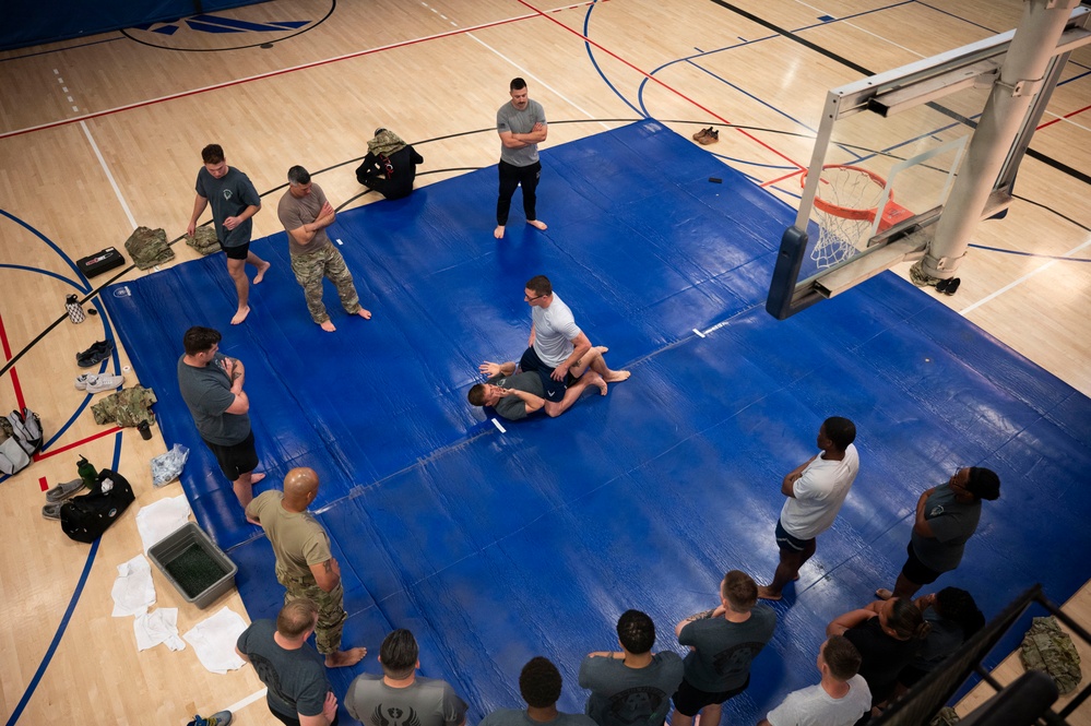 355th Wing leadership trains alongside 563rd OSS Airmen