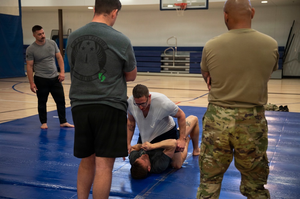 355th Wing leadership trains alongside 563rd OSS Airmen