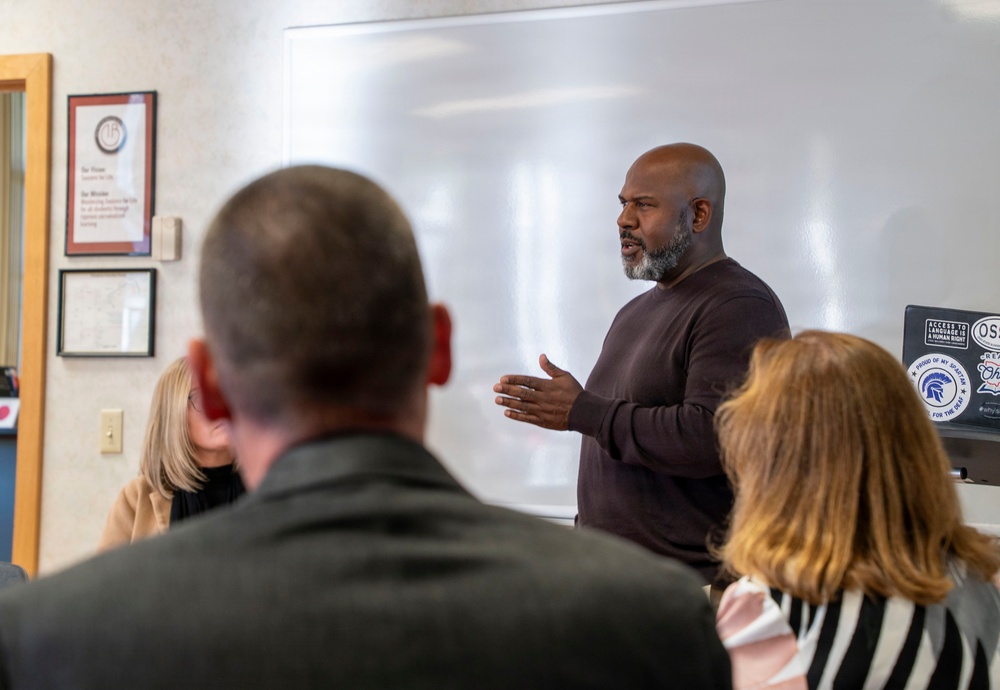 Ohio National Guard senior leadership team visits community partners