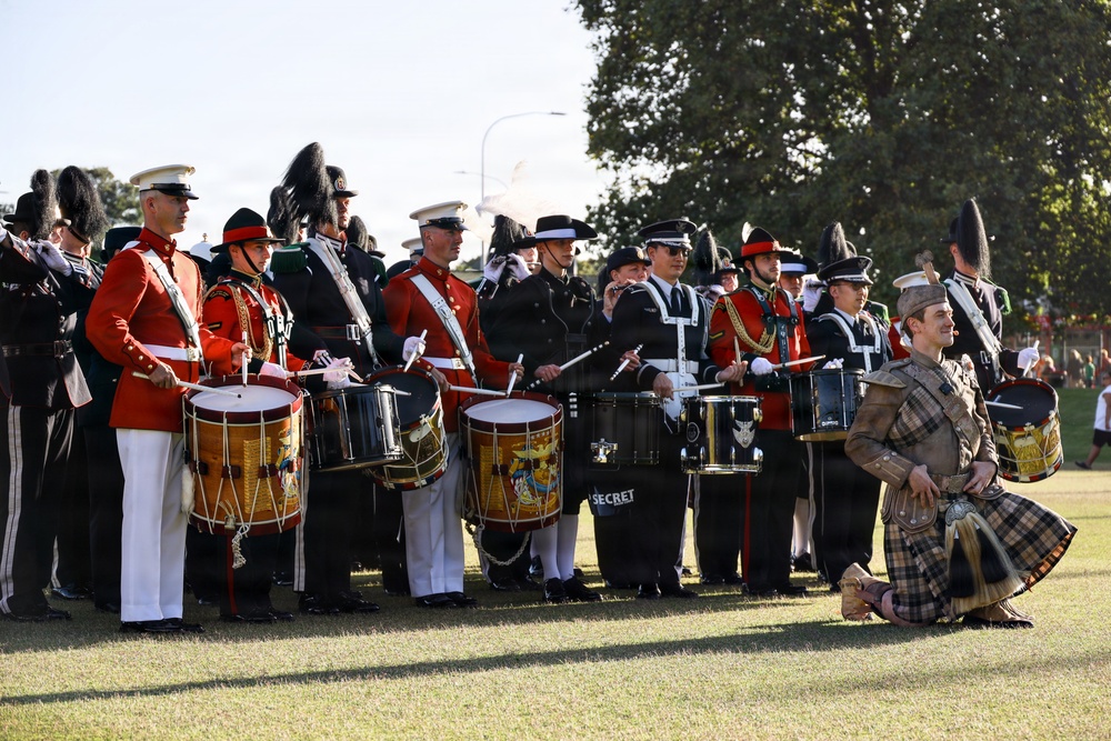 "The Commandant's Own" Continue Tour with the Royal Edinburgh Military Tattoo in New Zealand