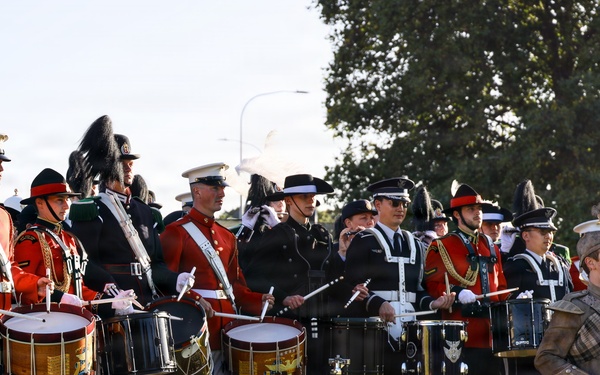 "The Commandant's Own" Continue Tour with the Royal Edinburgh Military Tattoo in New Zealand
