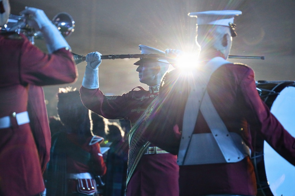 "The Commandant's Own" Continue Tour with the Royal Edinburgh Military Tattoo in New Zealand
