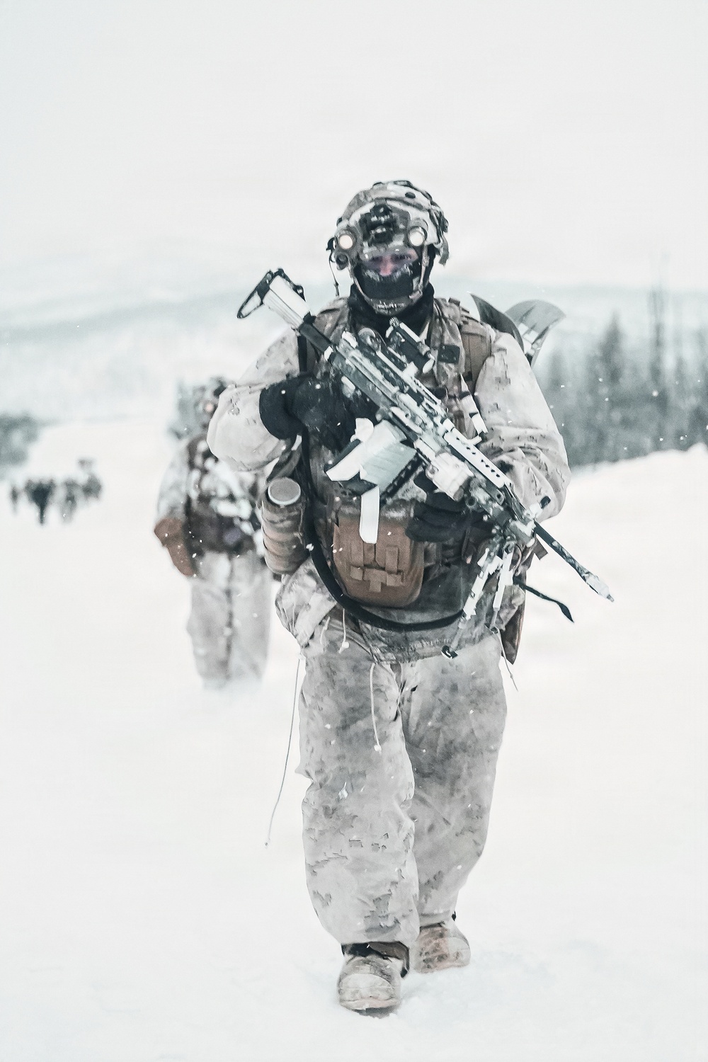 11th Airborne Division Soldiers Engage OPFOR During JPMRC