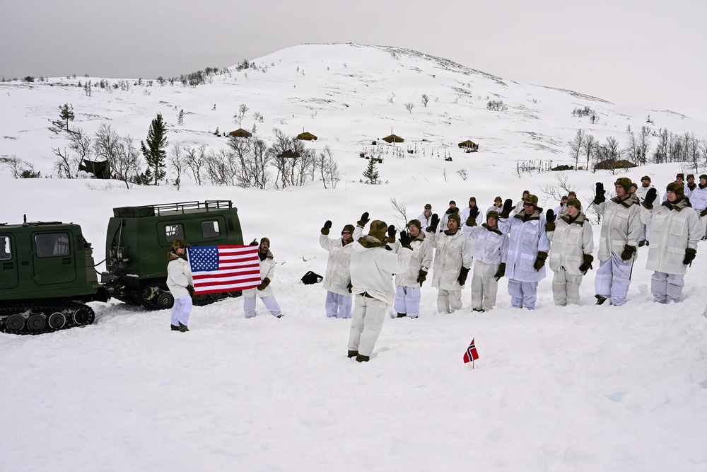 Minnesota National Guard members reenlist during NOREX53