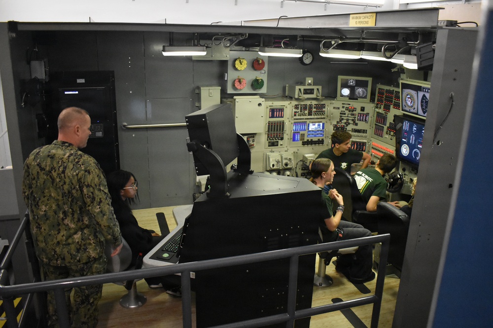 Patrick Henry High School’s NJROTC Visits Naval Base Point Loma