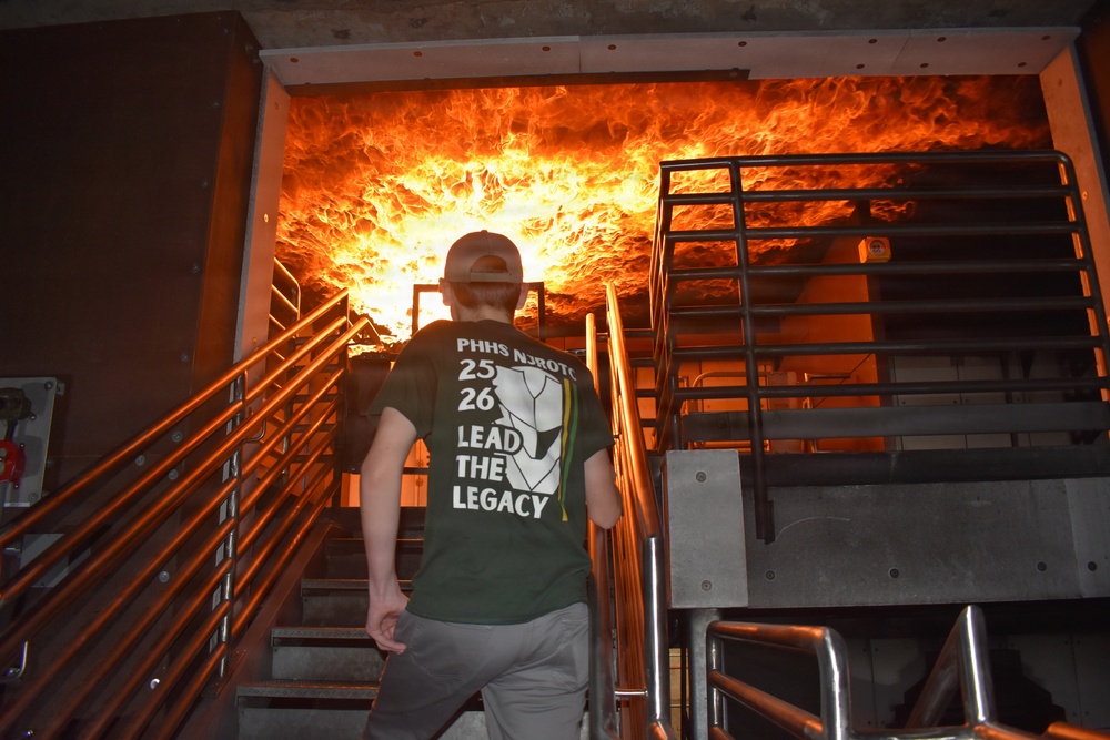 Patrick Henry High School’s NJROTC Visits Naval Base Point Loma