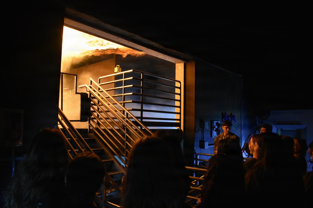 Patrick Henry High School’s NJROTC Visits Naval Base Point Loma
