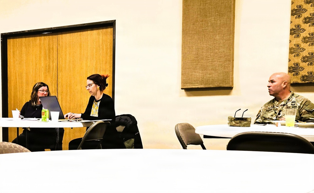Fort McCoy leader, personnel engage with local chamber of commerce during February 2026 meeting