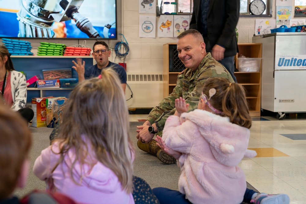 Ohio National Guard senior leadership team visits community partners