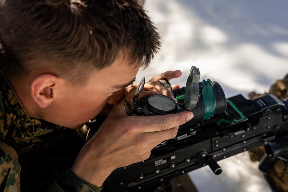 U.S. Marines with 2nd Bn., 4th Marines conduct force-on-force exercise during MTX 1-26