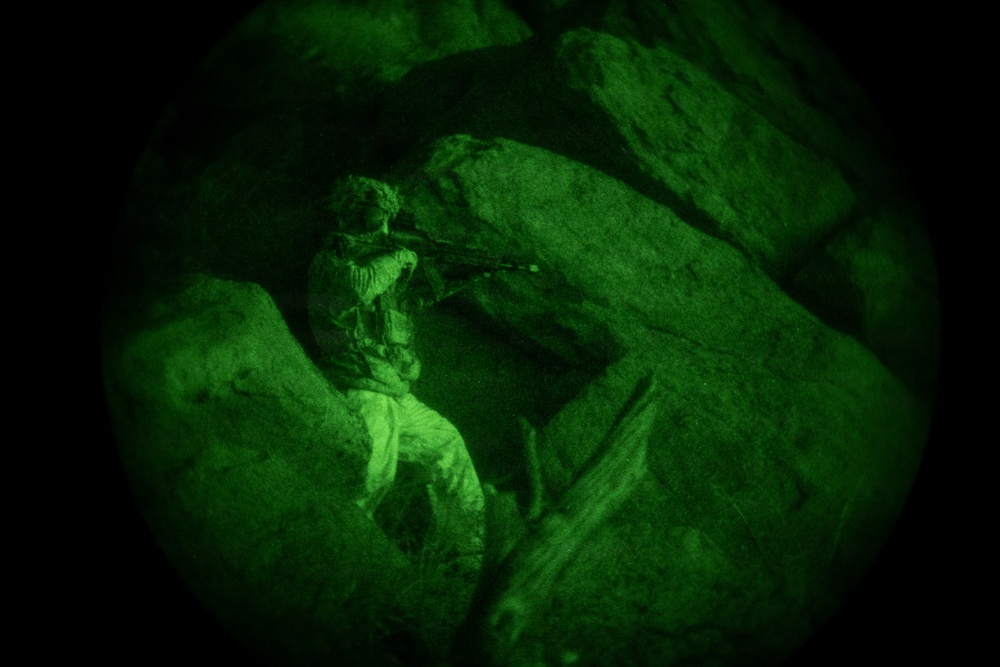 U.S. Marines with 2nd Bn., 4th Marines conduct force-on-force exercise during MTX 1-26