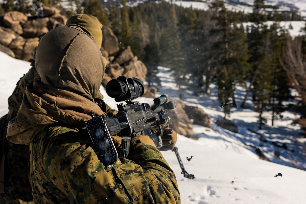 U.S. Marines with 2nd Bn., 4th Marines conduct force-on-force exercise during MTX 1-26
