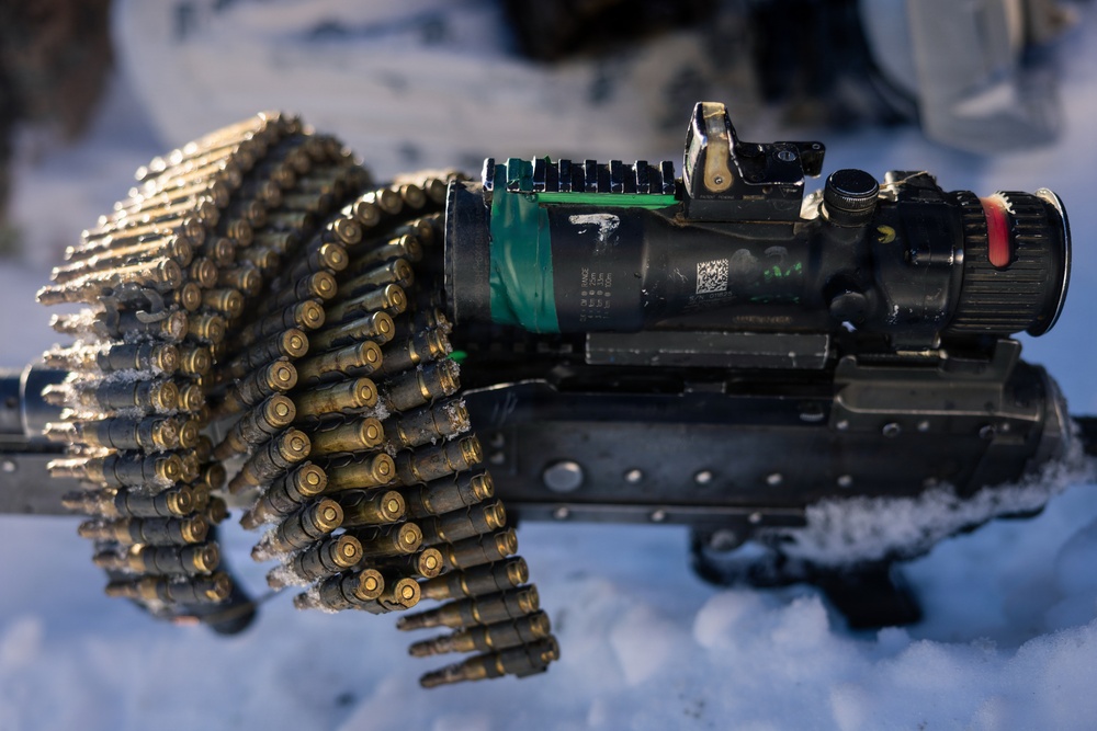 U.S. Marines with 2nd Bn., 4th Marines conduct force-on-force exercise during MTX 1-26