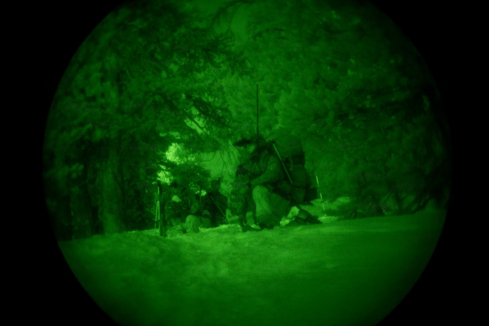 U.S. Marines with 2nd Bn., 4th Marines conduct force-on-force exercise during MTX 1-26