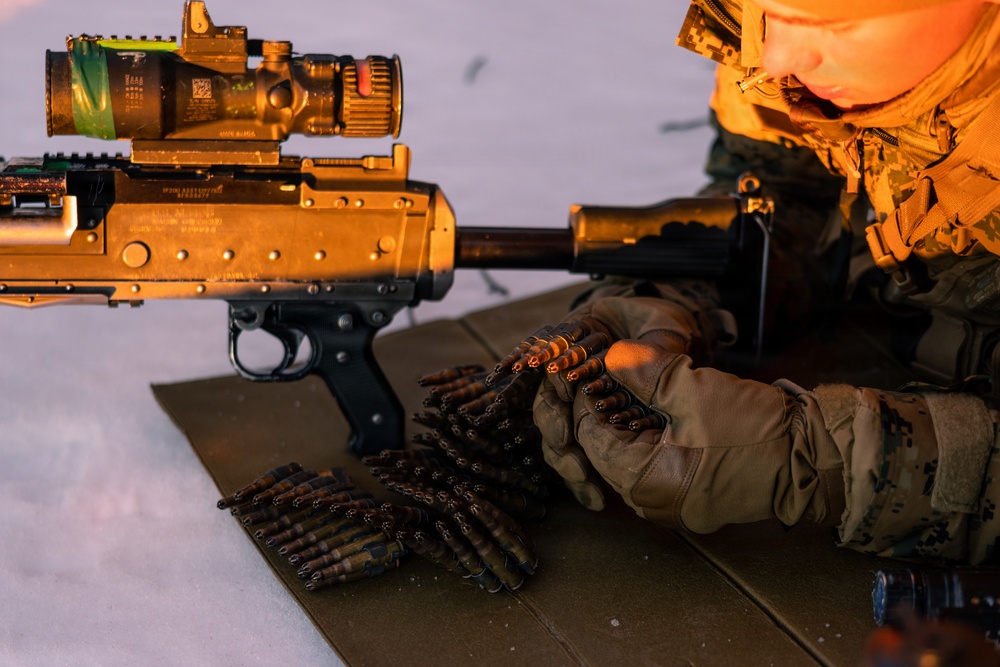 U.S. Marines with 2nd Bn., 4th Marines conduct force-on-force exercise during MTX 1-26