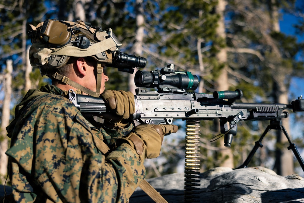 U.S. Marines with 2nd Bn., 4th Marines conduct force-on-force exercise during MTX 1-26