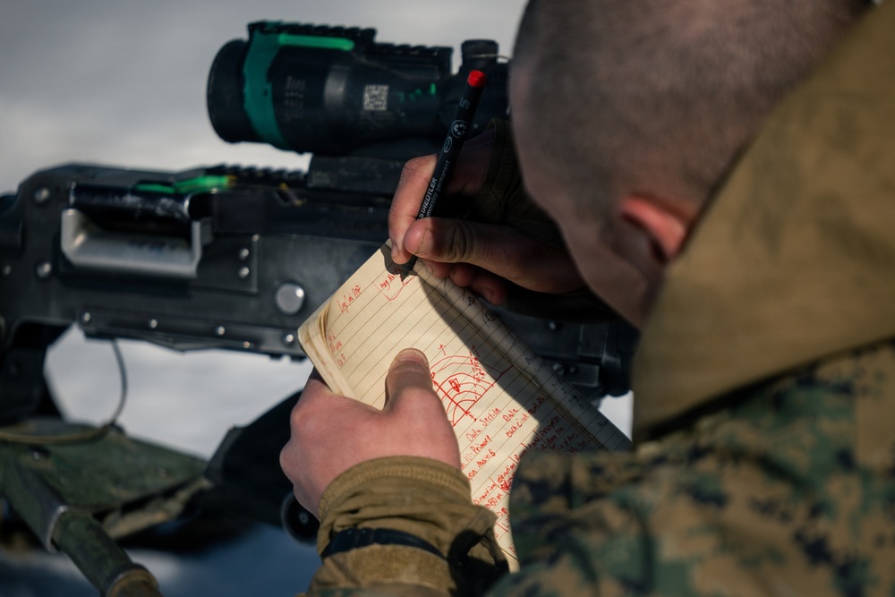 U.S. Marines with 2nd Bn., 4th Marines conduct force-on-force exercise during MTX 1-26