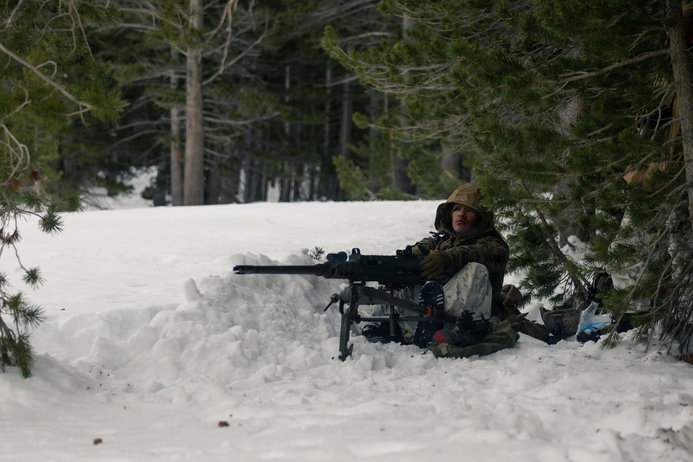 U.S. Marines with 2nd Bn., 4th Marines conduct force-on-force exercise during MTX 1-26