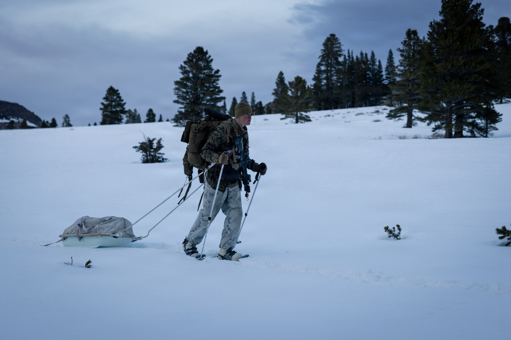 U.S. Marines with 2nd Bn., 4th Marines conduct force-on-force exercise during MTX 1-26