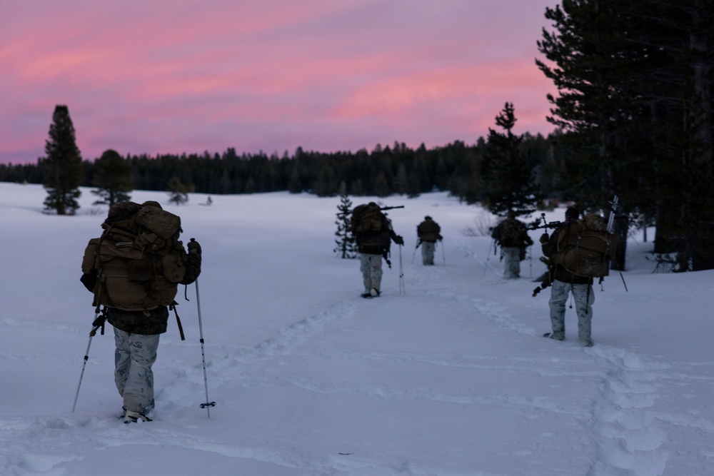 U.S. Marines with 2nd Bn., 4th Marines conduct force-on-force exercise during MTX 1-26