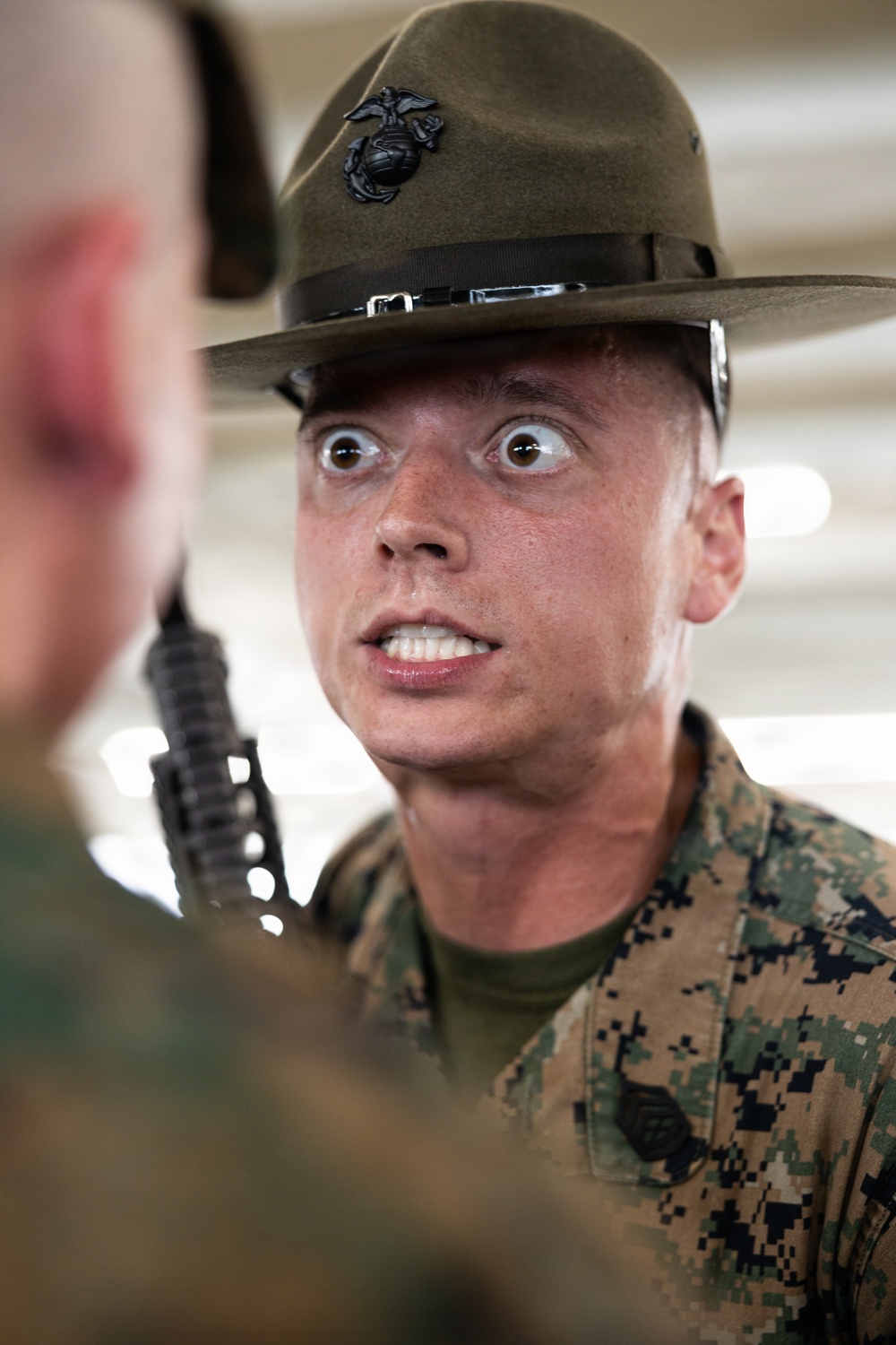 Hotel Company Senior Drill Instructor Inspection