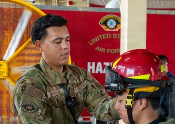 Astumbo Middle School tours Andersen AFB