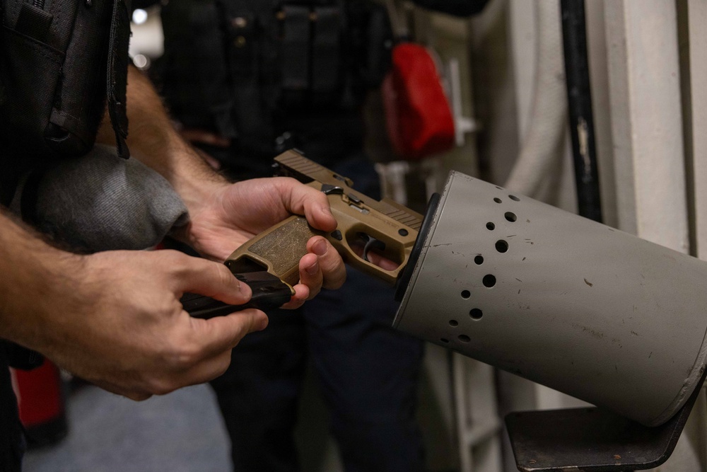 Abraham Lincoln Conducts Routine Operations