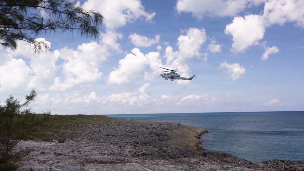 HMLA-269 conducts flight operations during MAG-29 DAO Exercise