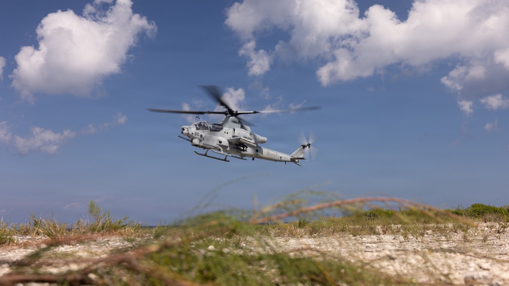 HMLA-269 conducts flight operations during MAG-29 DAO Exercise