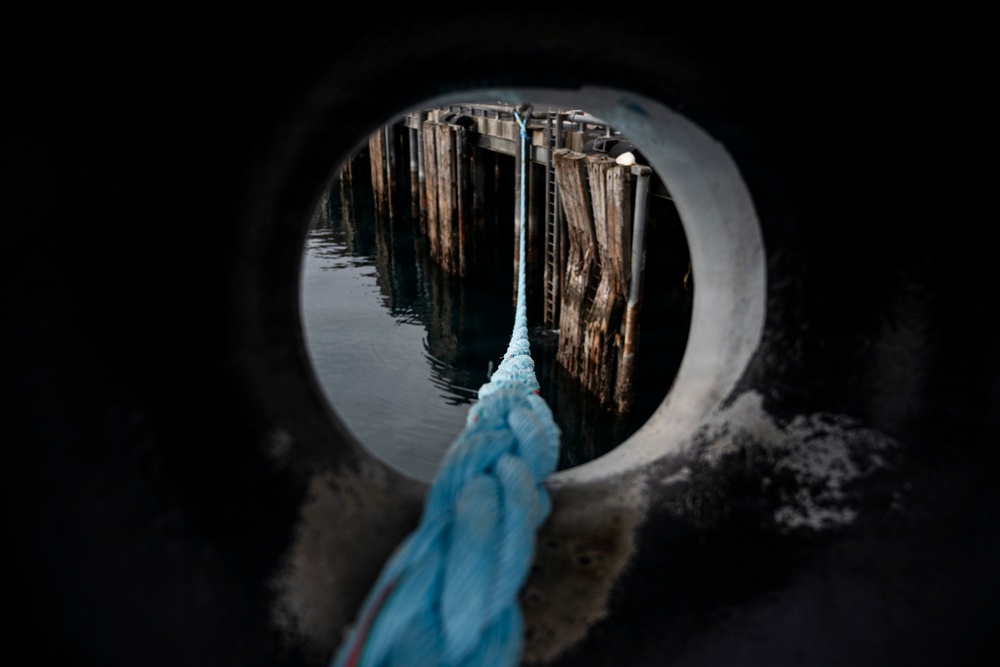 Arctic Edge 2026 medical experimentation participants tour NOAA’s Oscar Dyson (R-224) in Kodiak