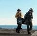 11th MEU Marines, Sailors conduct flight deck operations aboard USS Portland